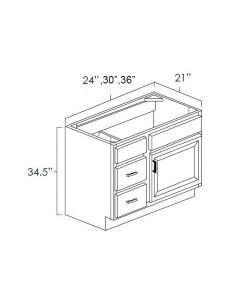 Legacy White Shaker - V2421DL