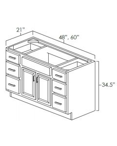 Country Hickory Shaker - V4821DD